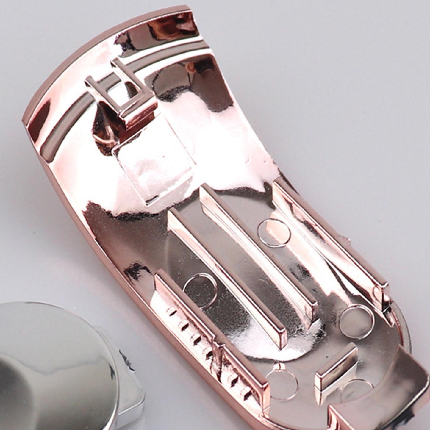 DIY Hair Clipper Modified Shell Decorative Button for Wahl 8148 Trimmer Silver
