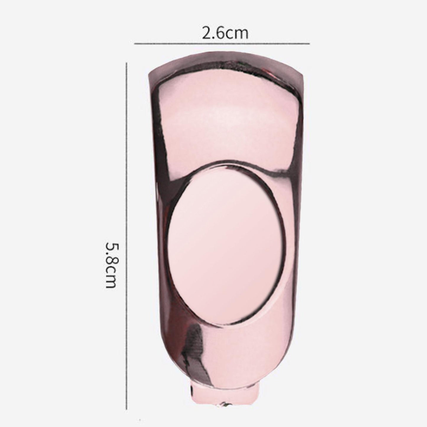 DIY Hair Clipper Modified Shell Decorative Button for Wahl 8148 Trimmer Rose Golden
