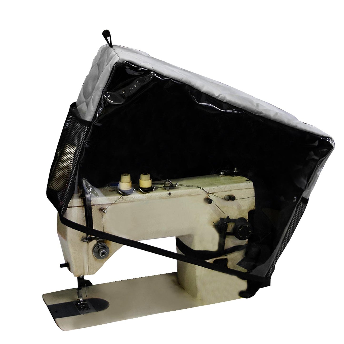 Sewing Machine Cover Protective Dustproof Waterproof Portable Grey