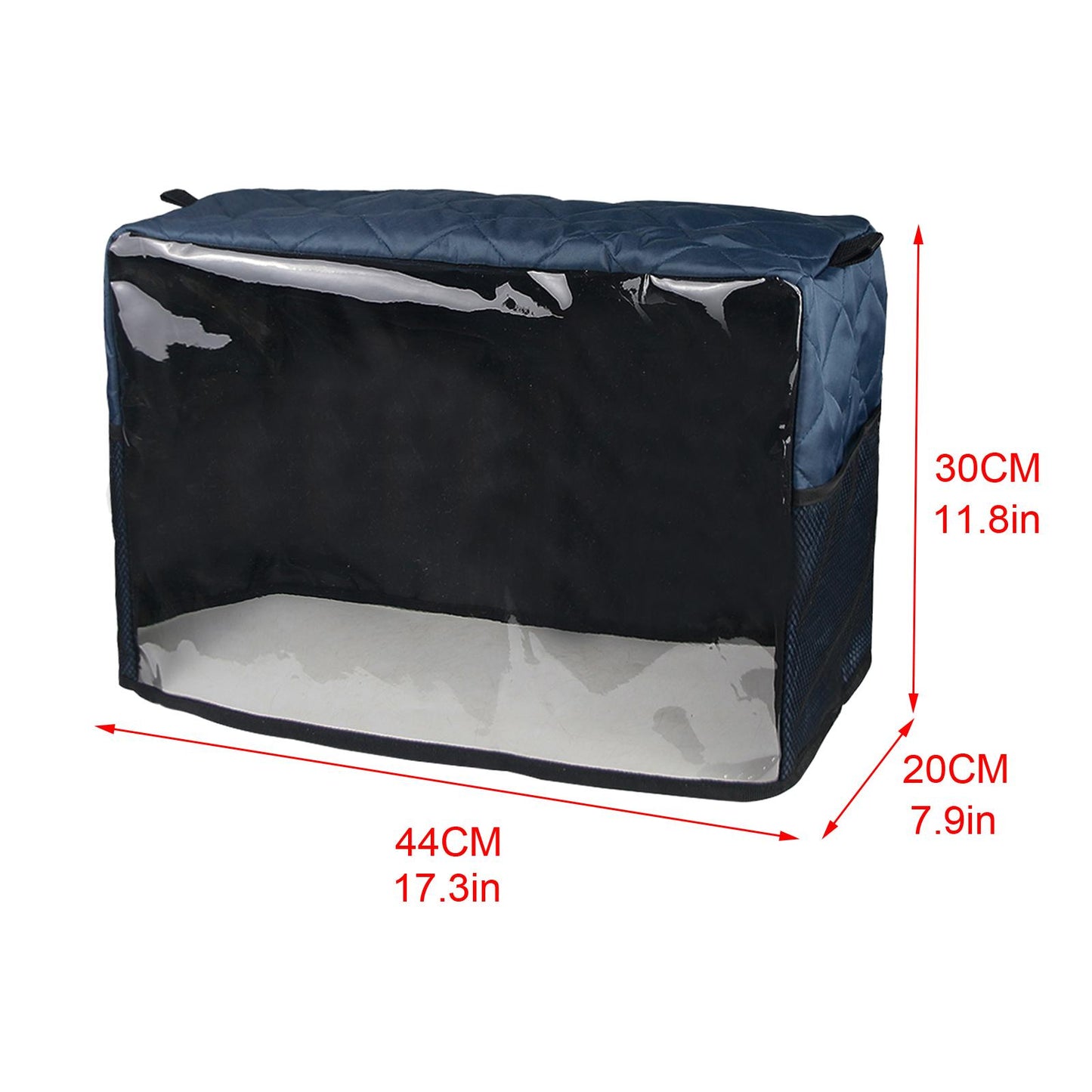 Sewing Machine Cover Protective Dustproof Waterproof Portable Blue