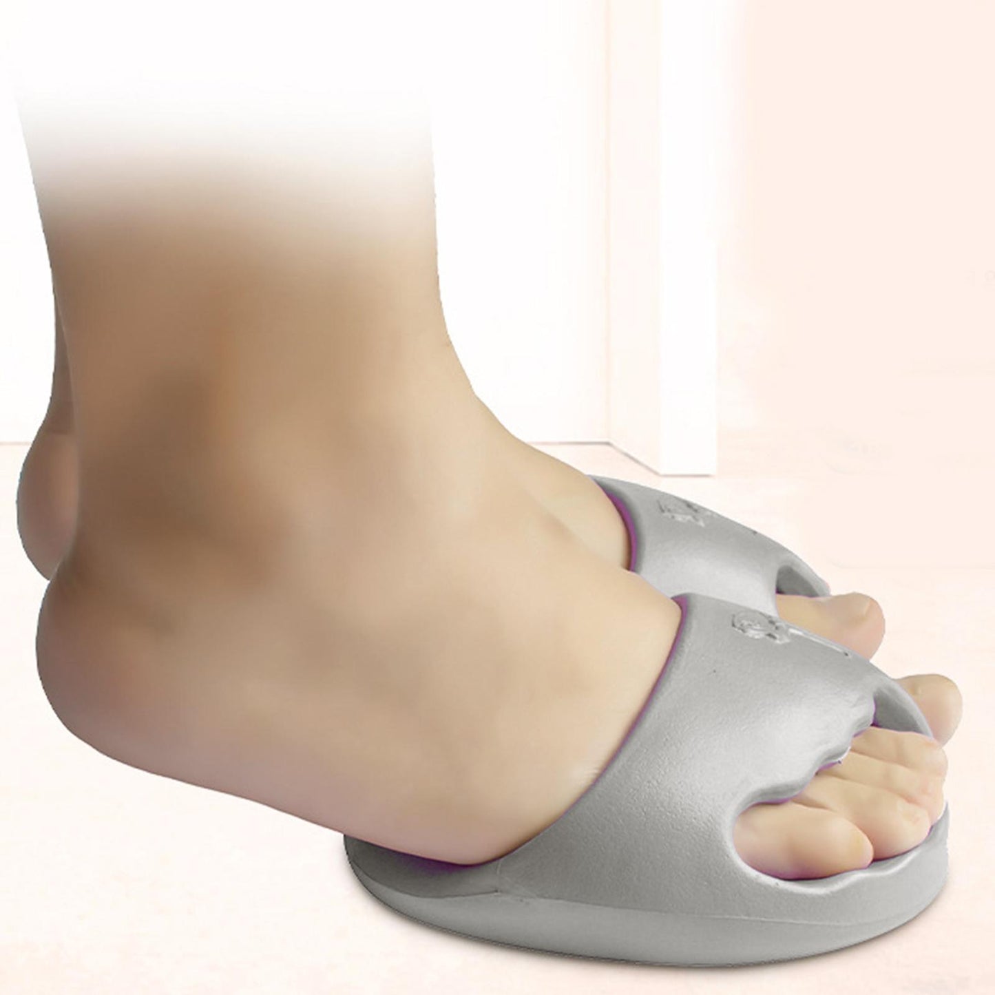 Shaking Sandals Slippers Lose Weight Fat Burner Stovepipe Leg Shaping Gray