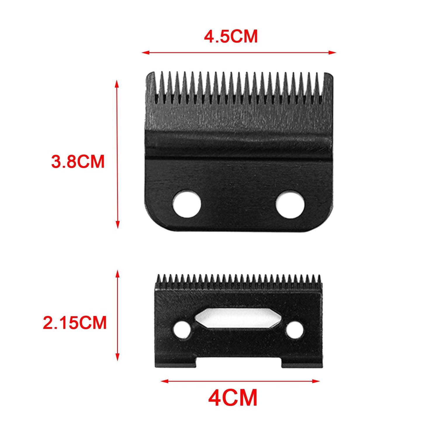 Hair Trimmer Cutter Head Blade Replacement for WAHL 8504 8148 Black
