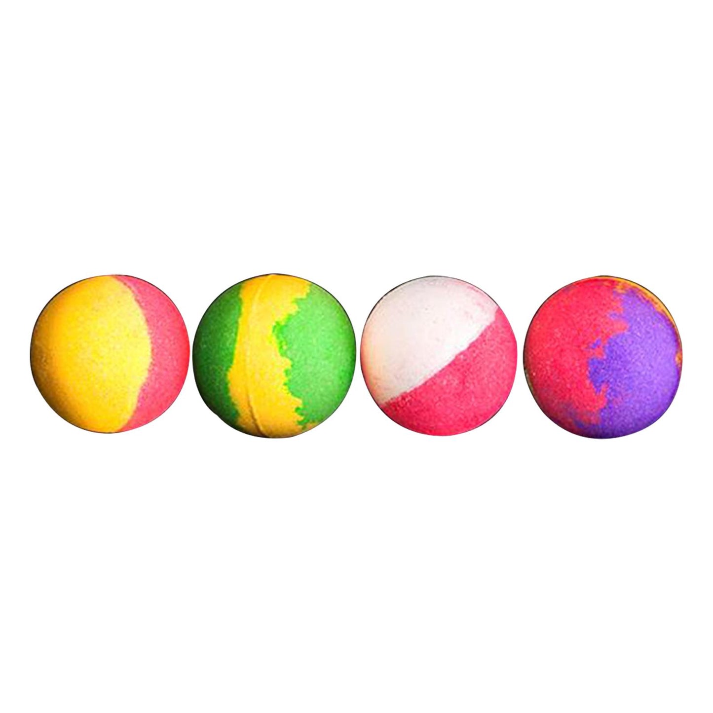 Bath Bombs Kit Sea Salt Bubble Bath Natural Essential Oils Balls for Women 4pcs in One Box