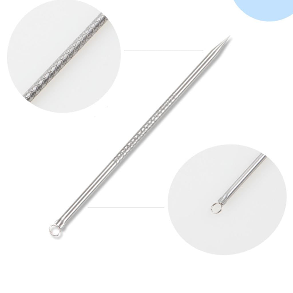 Blackhead Remover Blackhead Tool Kit Pimple Removal Tool 4pcs Silver