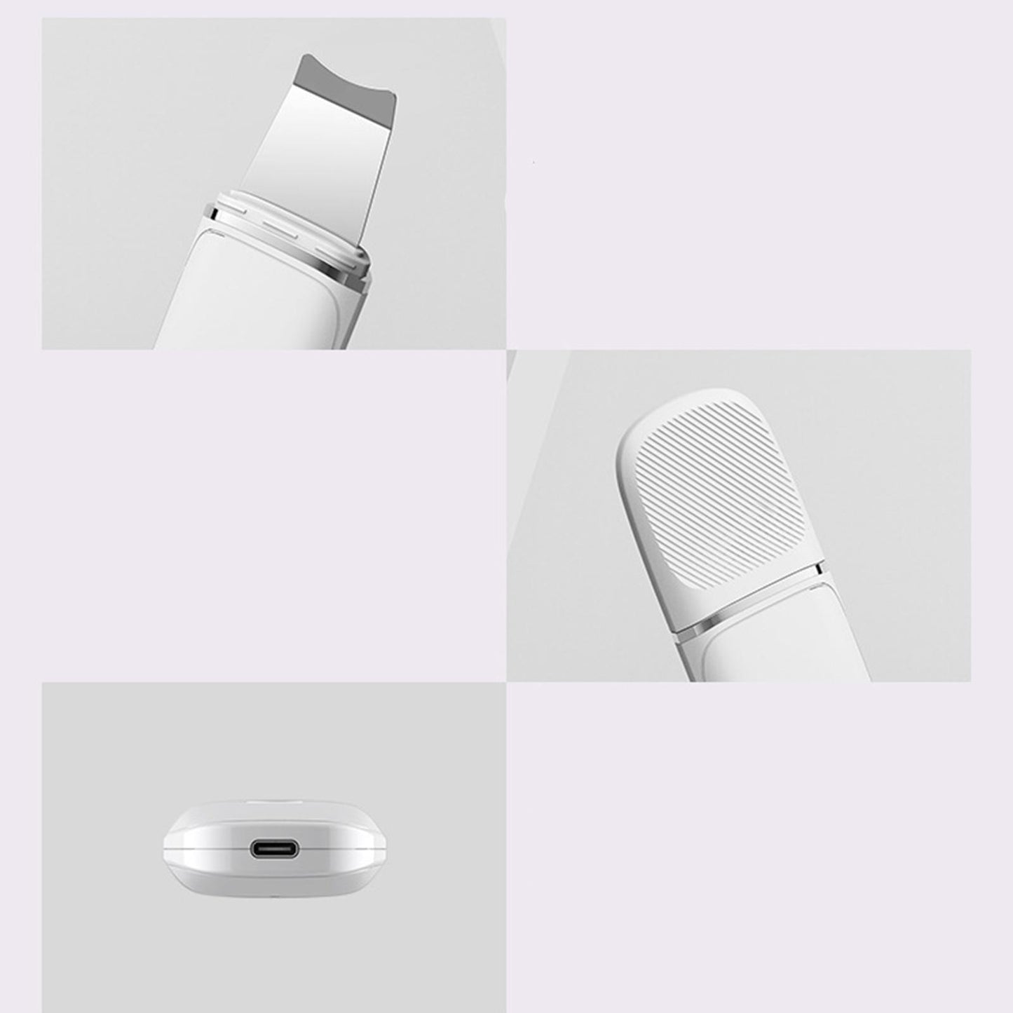 Ultrasonic Skin Scrubber Cleaner Massage Beauty Device for Deep Cleaning