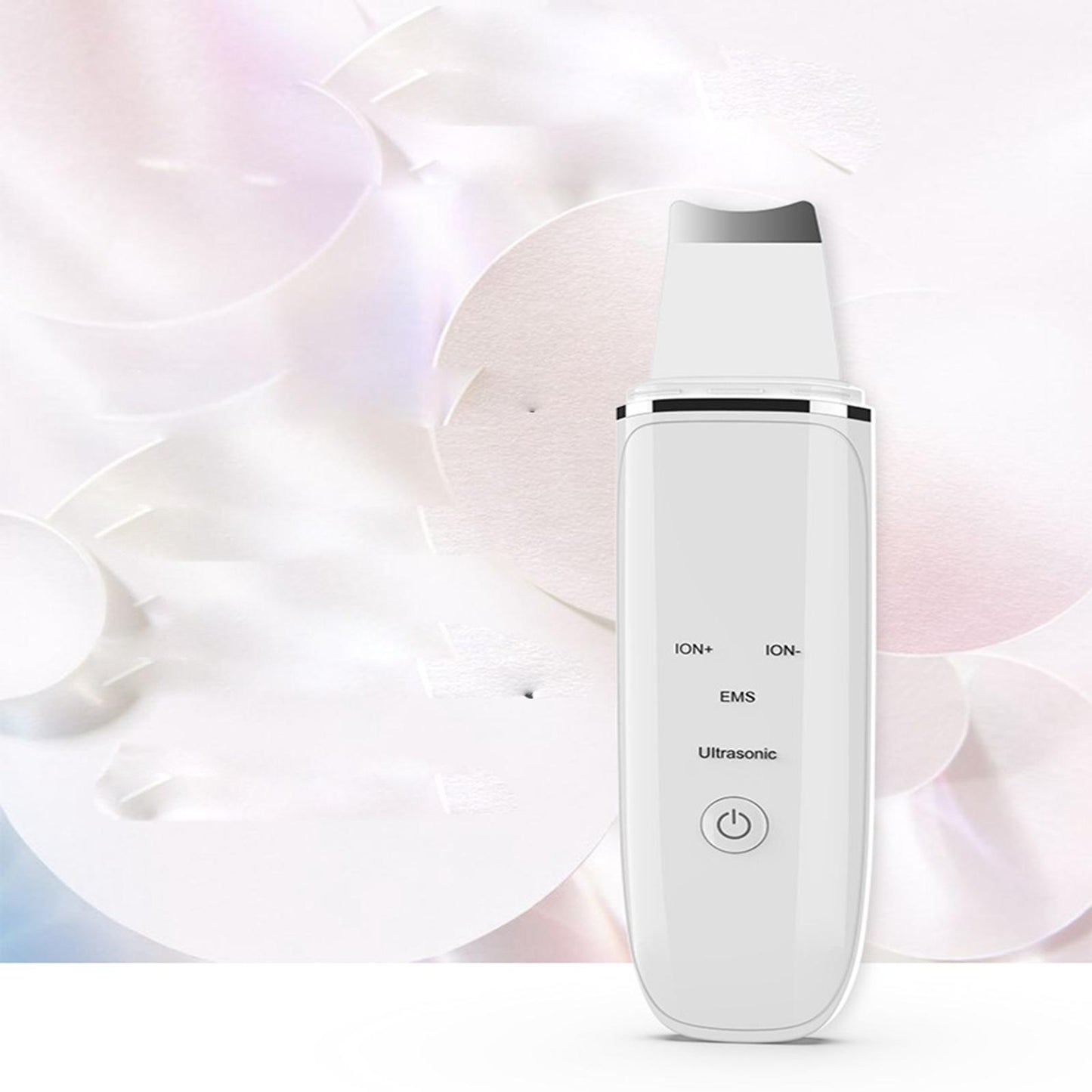 Ultrasonic Skin Scrubber Cleaner Massage Beauty Device for Deep Cleaning