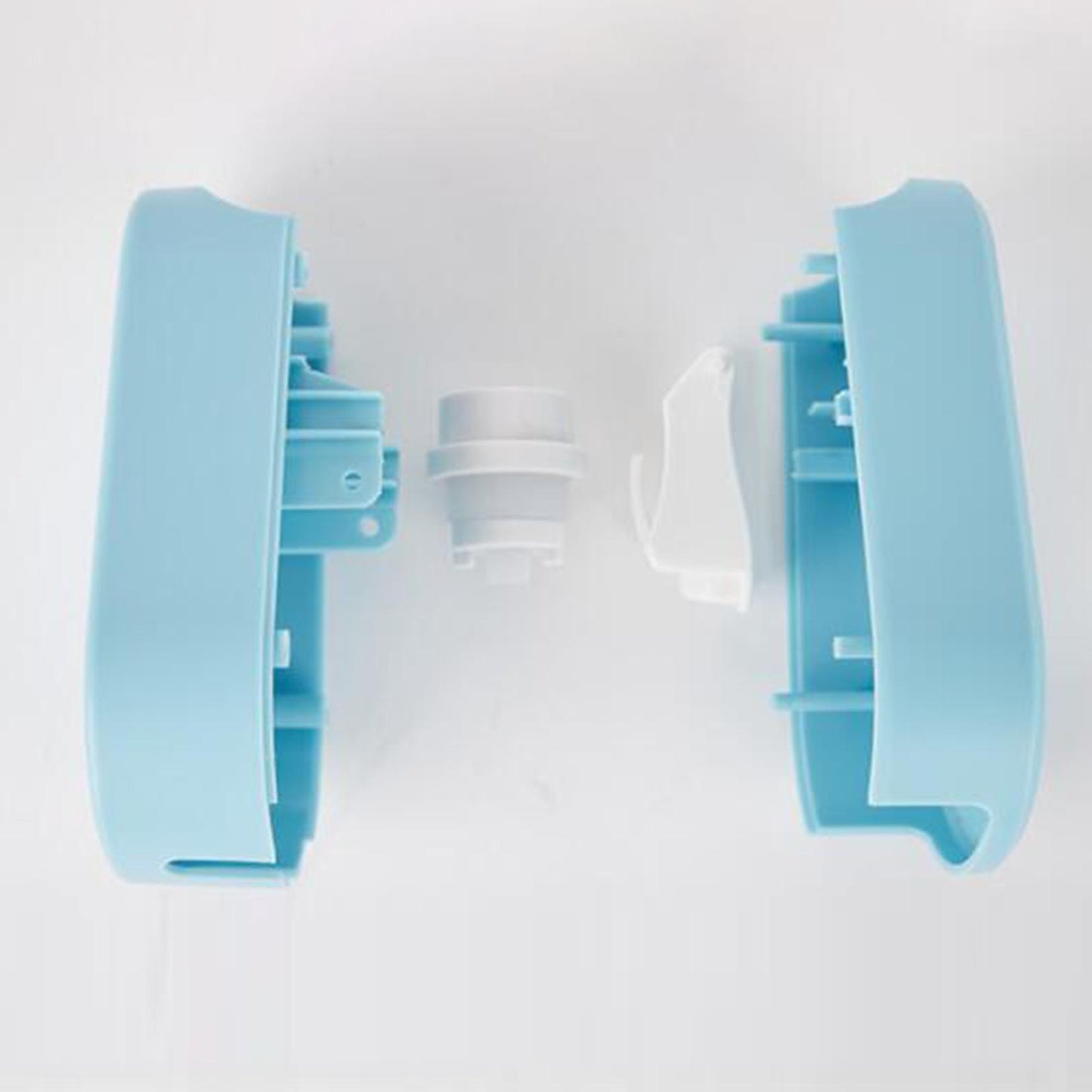 Automatic Toothpaste Dispenser Wall Mounted for Bathroom Washroom Sky Blue