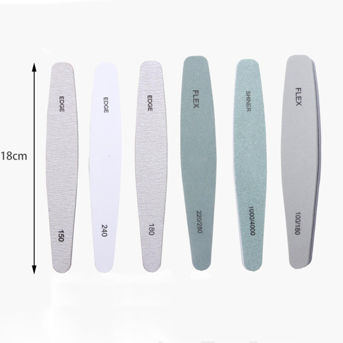Nail files Set Polisher for Nail Grooming and Styling Acrylic Nails Salons