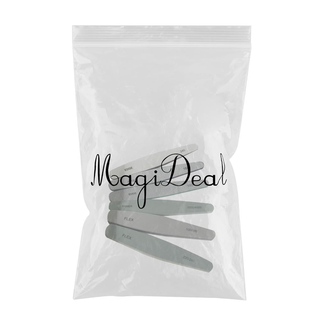 Nail files Set Polisher for Nail Grooming and Styling Acrylic Nails Salons