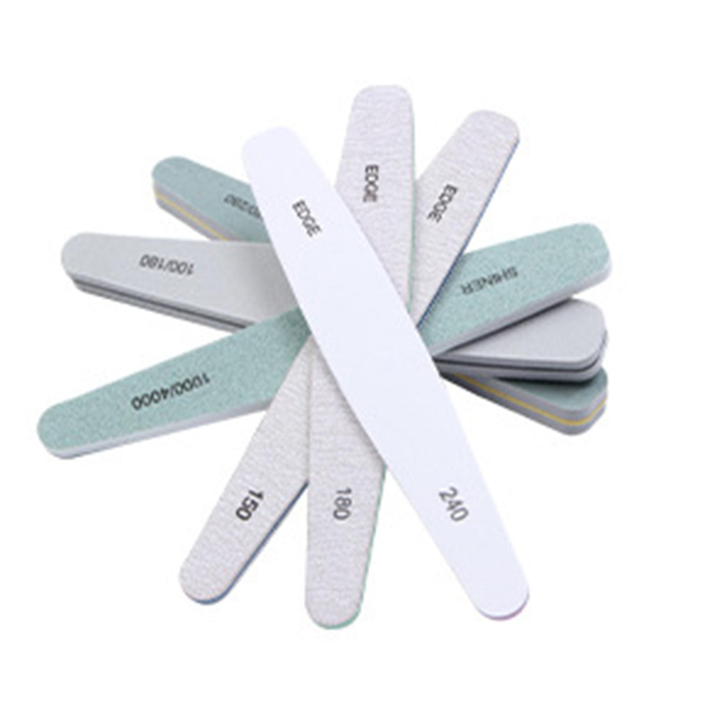 Nail files Set Polisher for Nail Grooming and Styling Acrylic Nails Salons