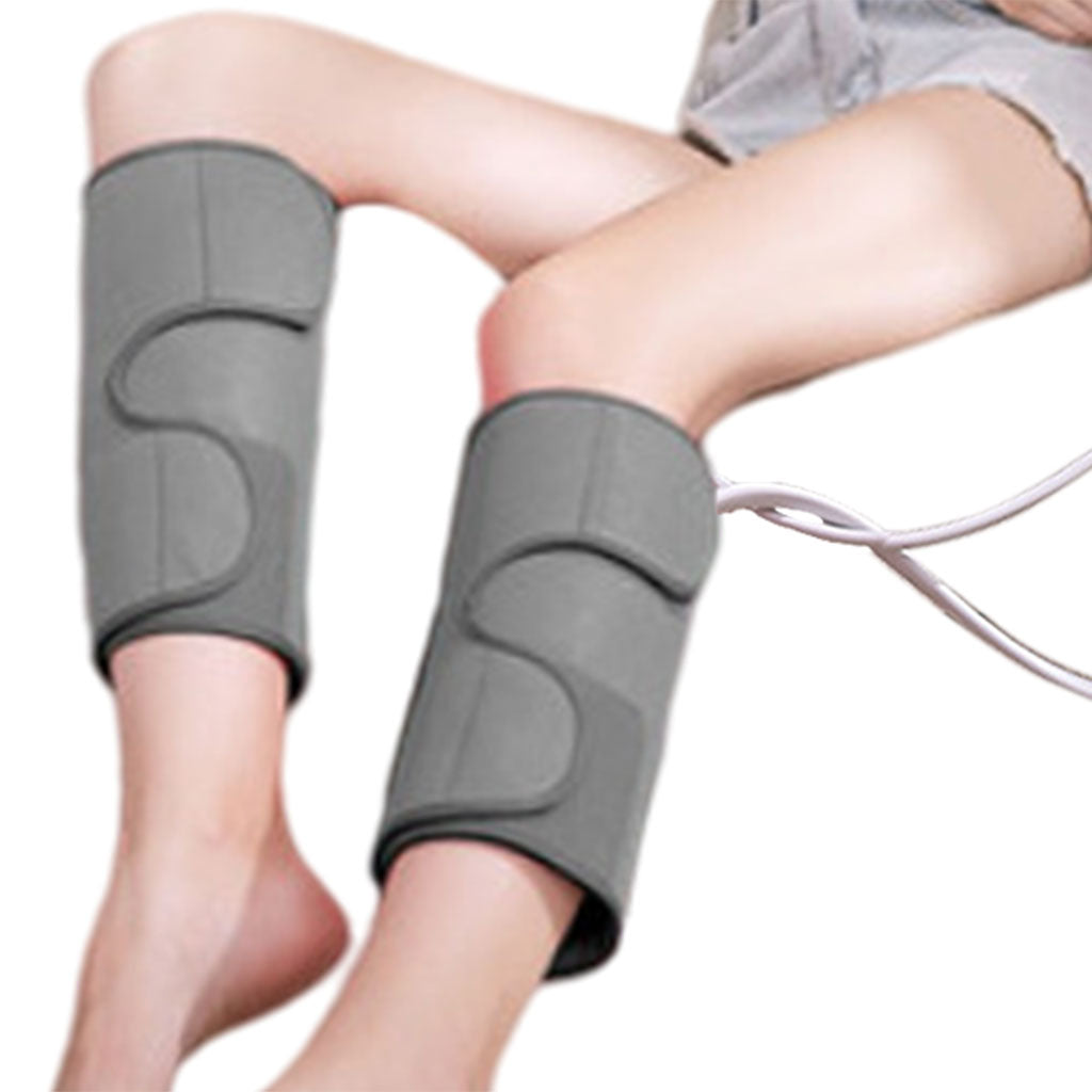 Electric Air Compression Heating Calf Leg Massager Plug-EU Short Grey