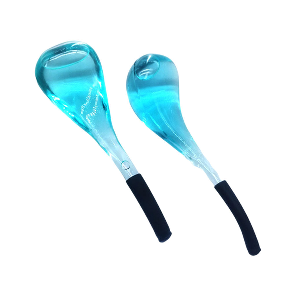 Facial Ice Globes 2Pcs for Enhance Circulation and Complexion Women Ladies blue
