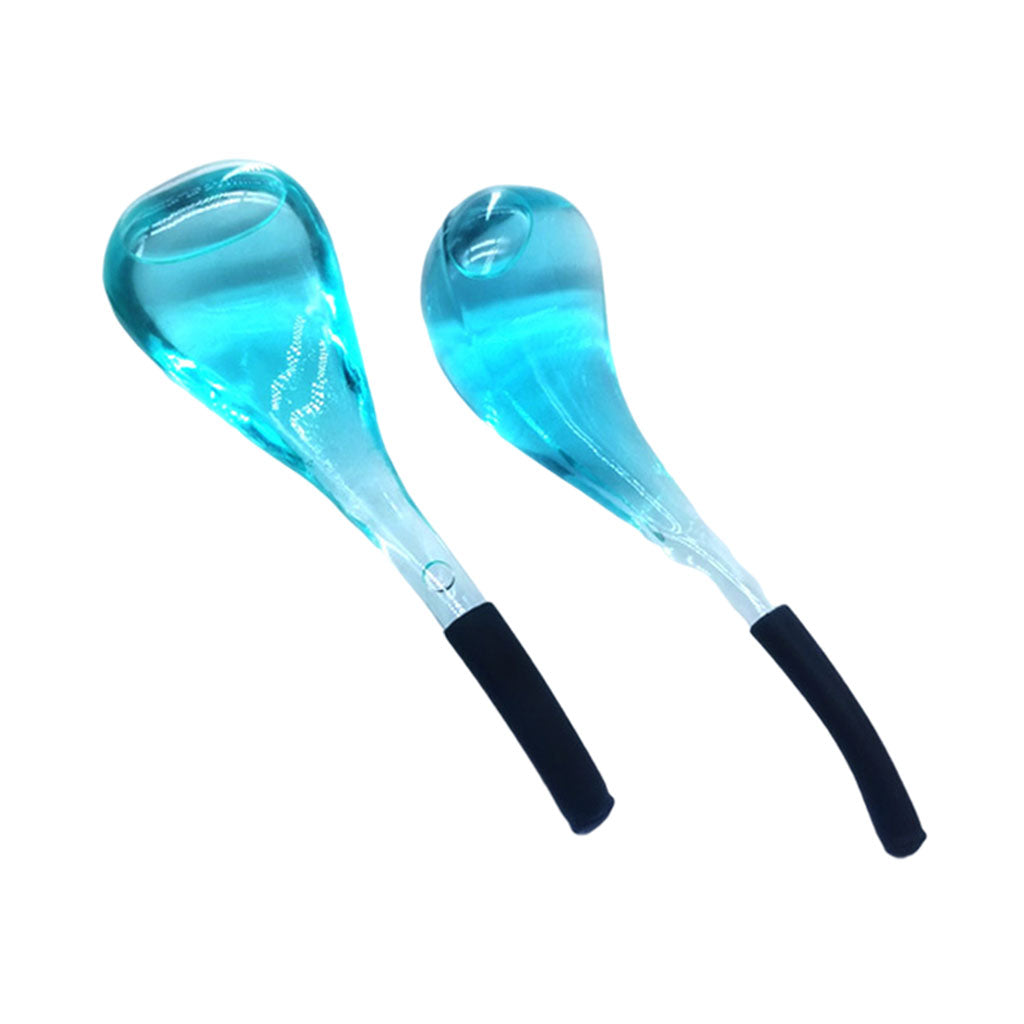 Facial Ice Globes 2Pcs for Enhance Circulation and Complexion Women Ladies blue