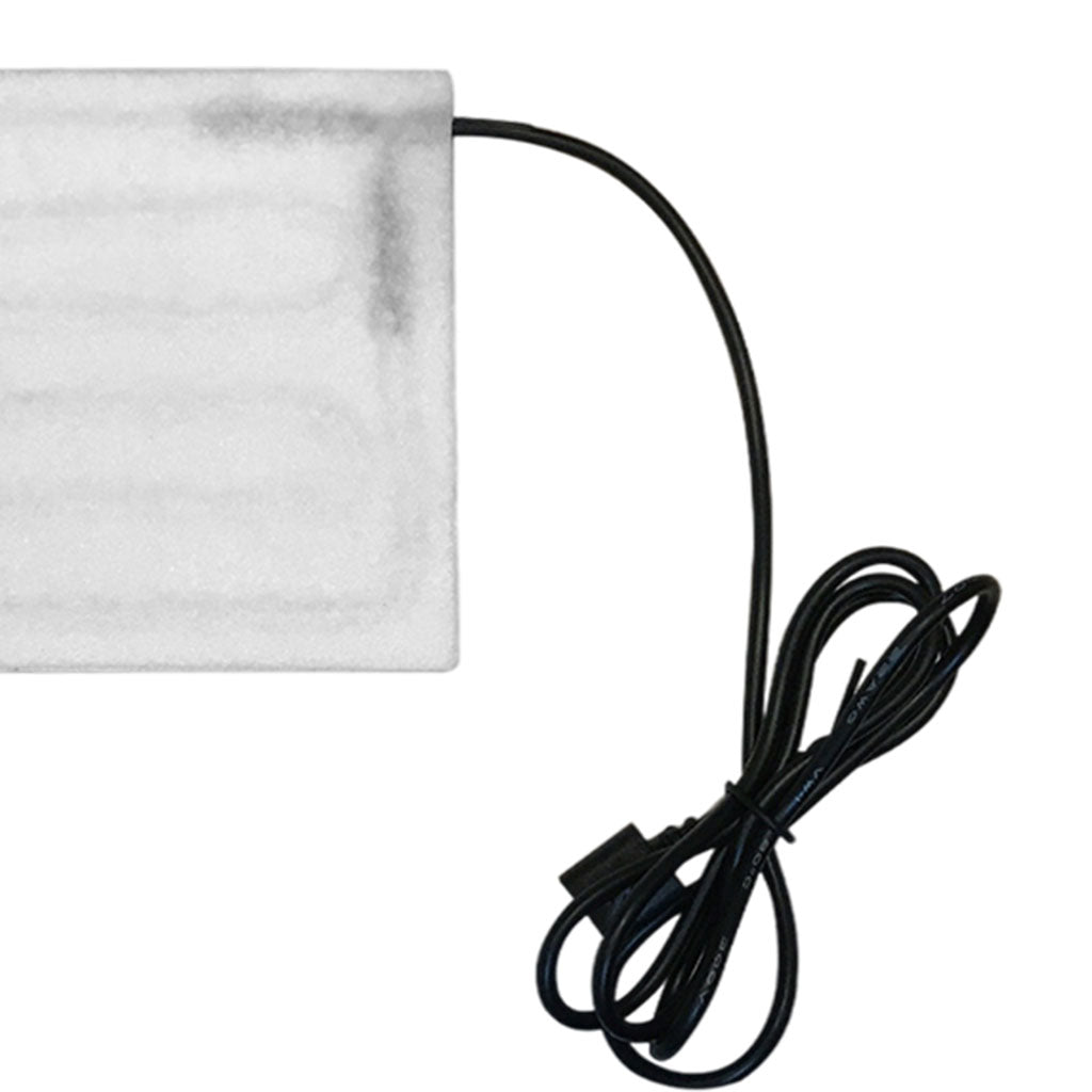 USB Electric Heating Pad Winter Heating Warm Clothing for Outdoor White