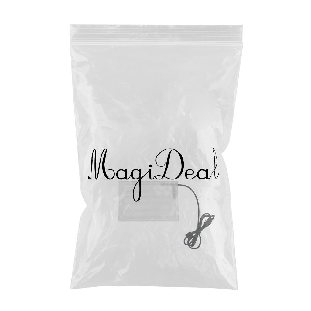 USB Electric Heating Pad Winter Heating Warm Clothing for Outdoor White