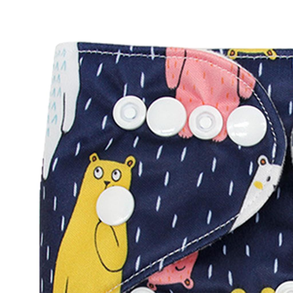 Reusable Baby Cloth Diaper Soft Washable for 3-15kg Babies Shower Gifts P21