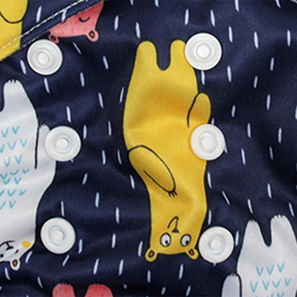Reusable Baby Cloth Diaper Soft Washable for 3-15kg Babies Shower Gifts P21