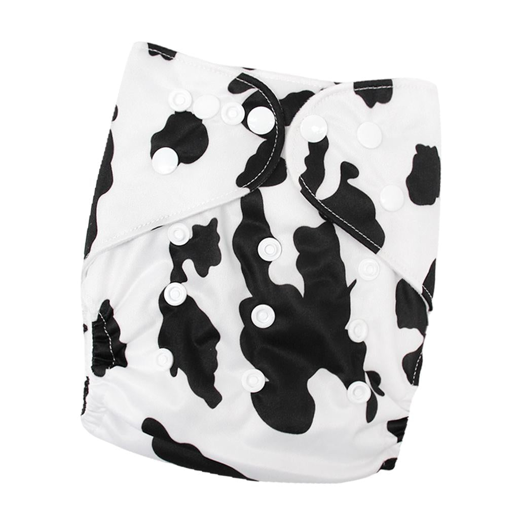 Reusable Baby Cloth Diaper Soft Washable for 3-15kg Babies Shower Gifts A15