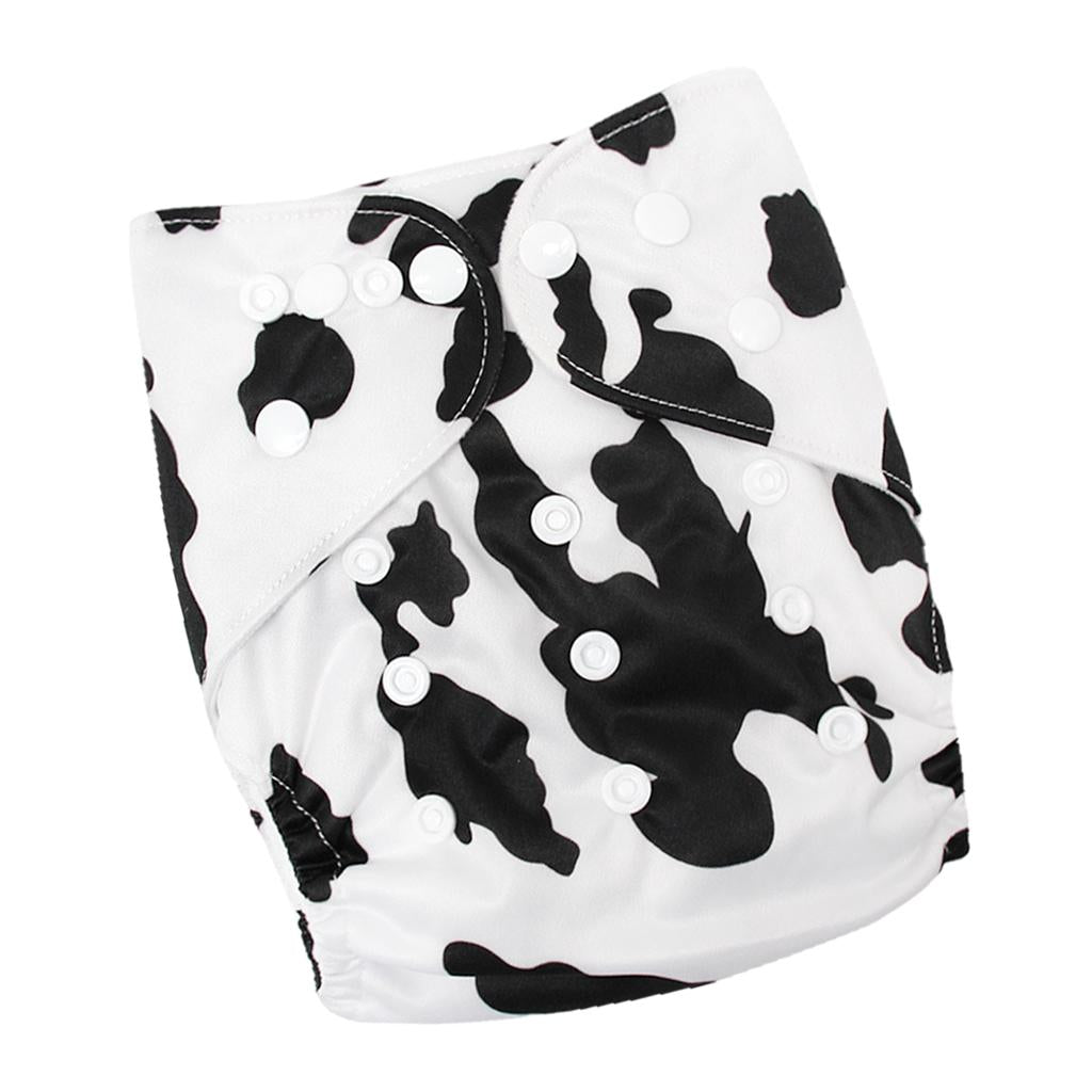 Reusable Baby Cloth Diaper Soft Washable for 3-15kg Babies Shower Gifts A15