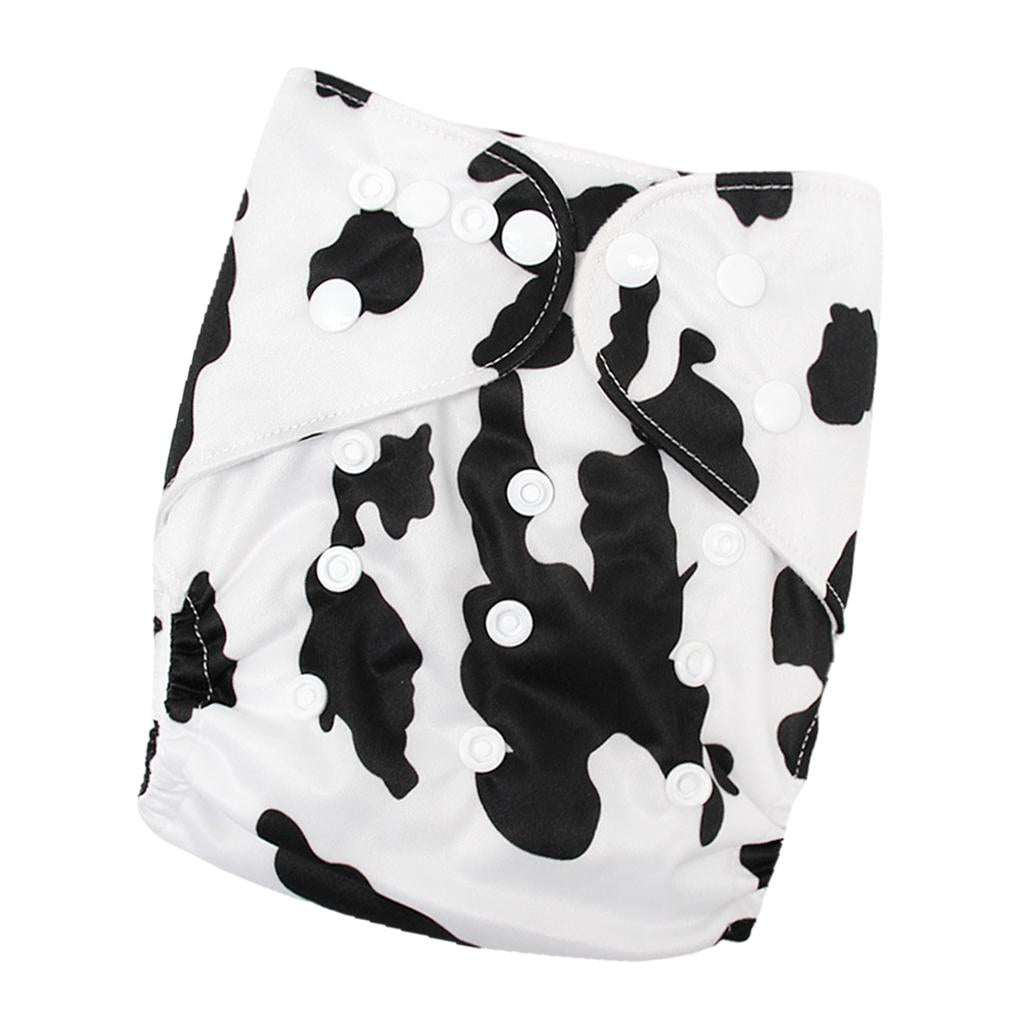 Reusable Baby Cloth Diaper Soft Washable for 3-15kg Babies Shower Gifts A15