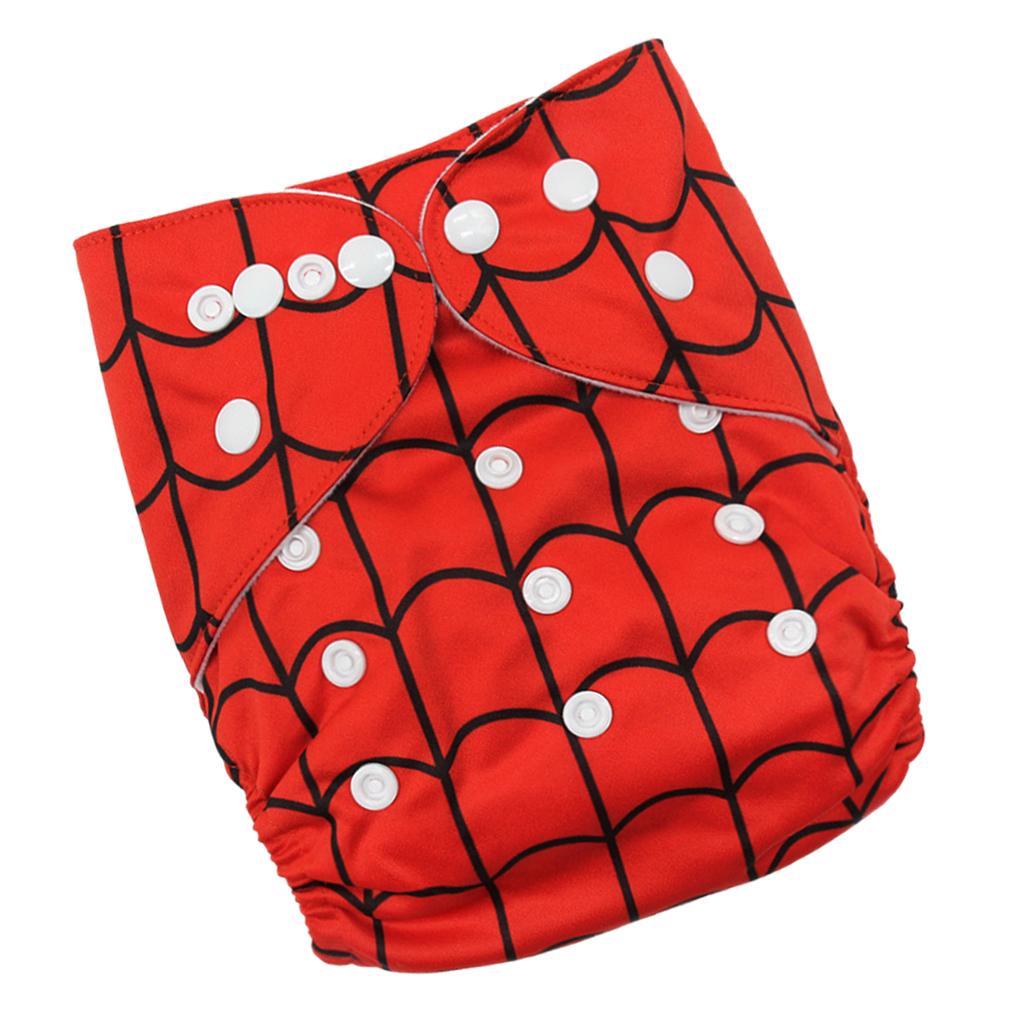 Reusable Baby Cloth Diaper Soft Washable for 3-15kg Babies Shower Gifts A23