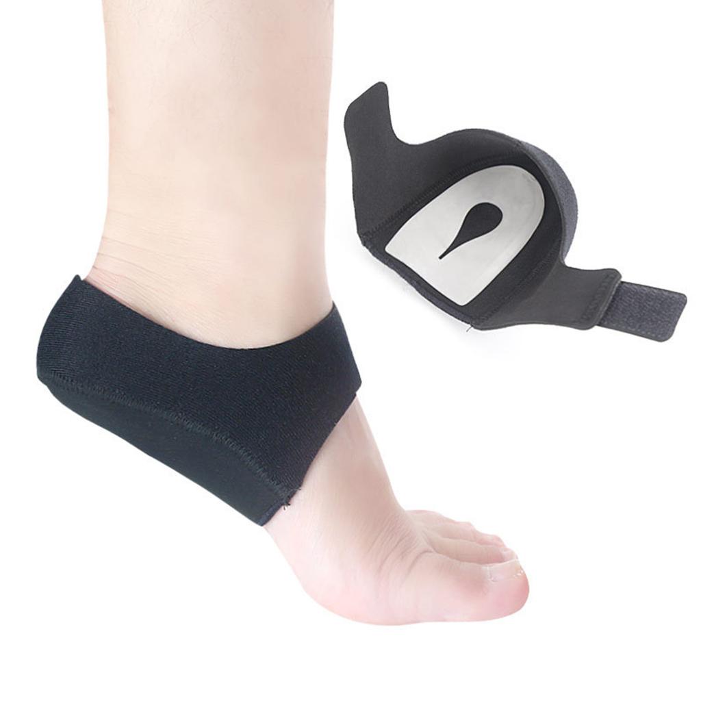 Orthotic Shoe Insoles Flat Feet High Arch Support Plantar Fasciitis Black L