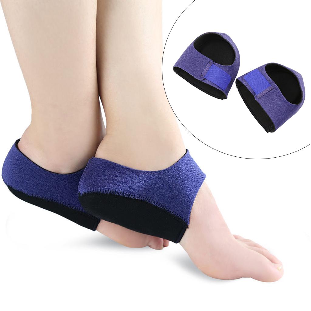 Orthotic Shoe Insoles Flat Feet High Arch Support Plantar Fasciitis Blue L
