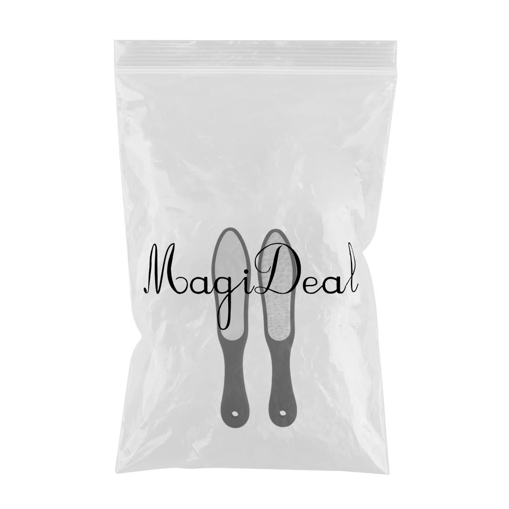 Dual Sided Foot File Washable 430 Stainless Steel for Dead Skin Exfoliating