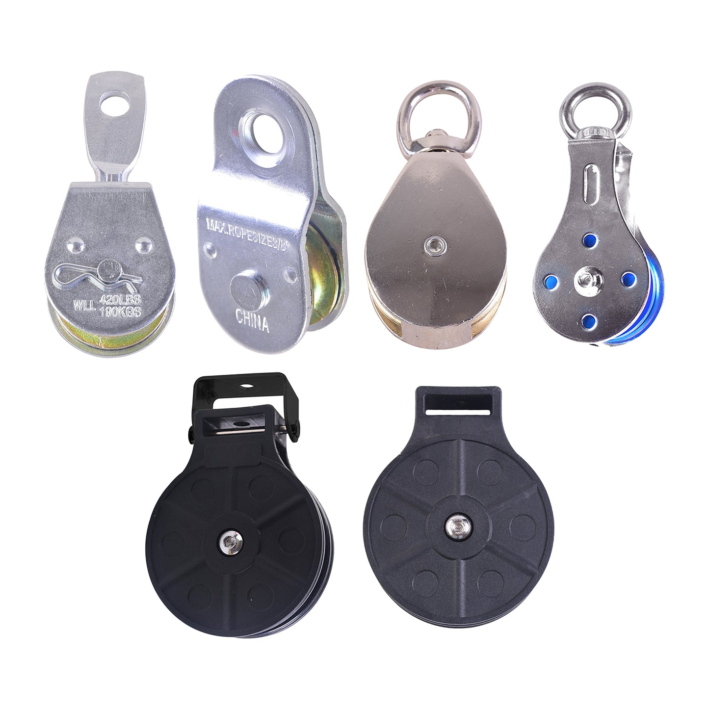 Shoulder Pulley Assisting Exercise for Motion Arm Rehabilitation Stretching with Metal Buckle