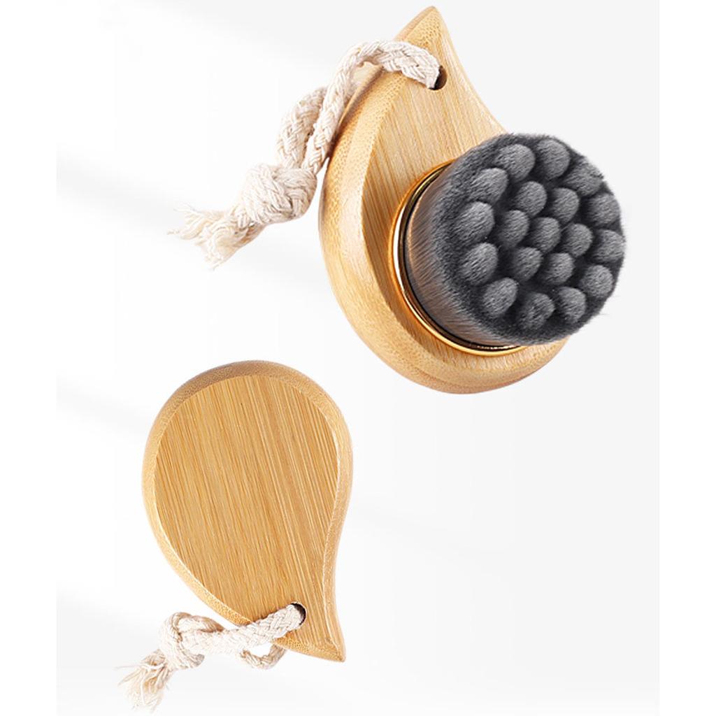 Facial Cleansing Brush Natural Ultrasoft Washing Brush Dry Brush Massaging