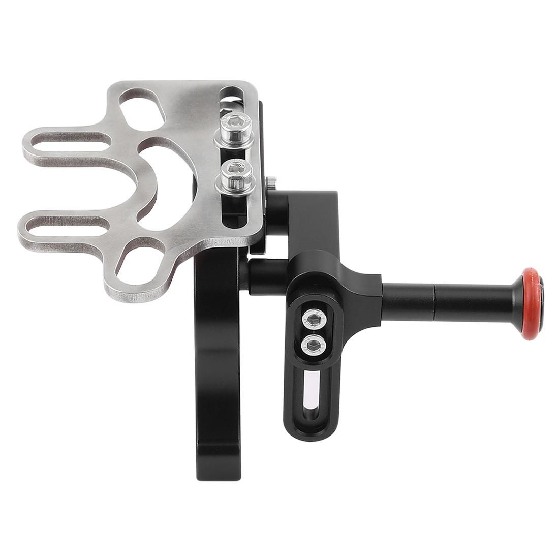 PULUZ Shutter Release Trigger Extension Adapter Lever Mount for Underwater Arm System (Gold)
