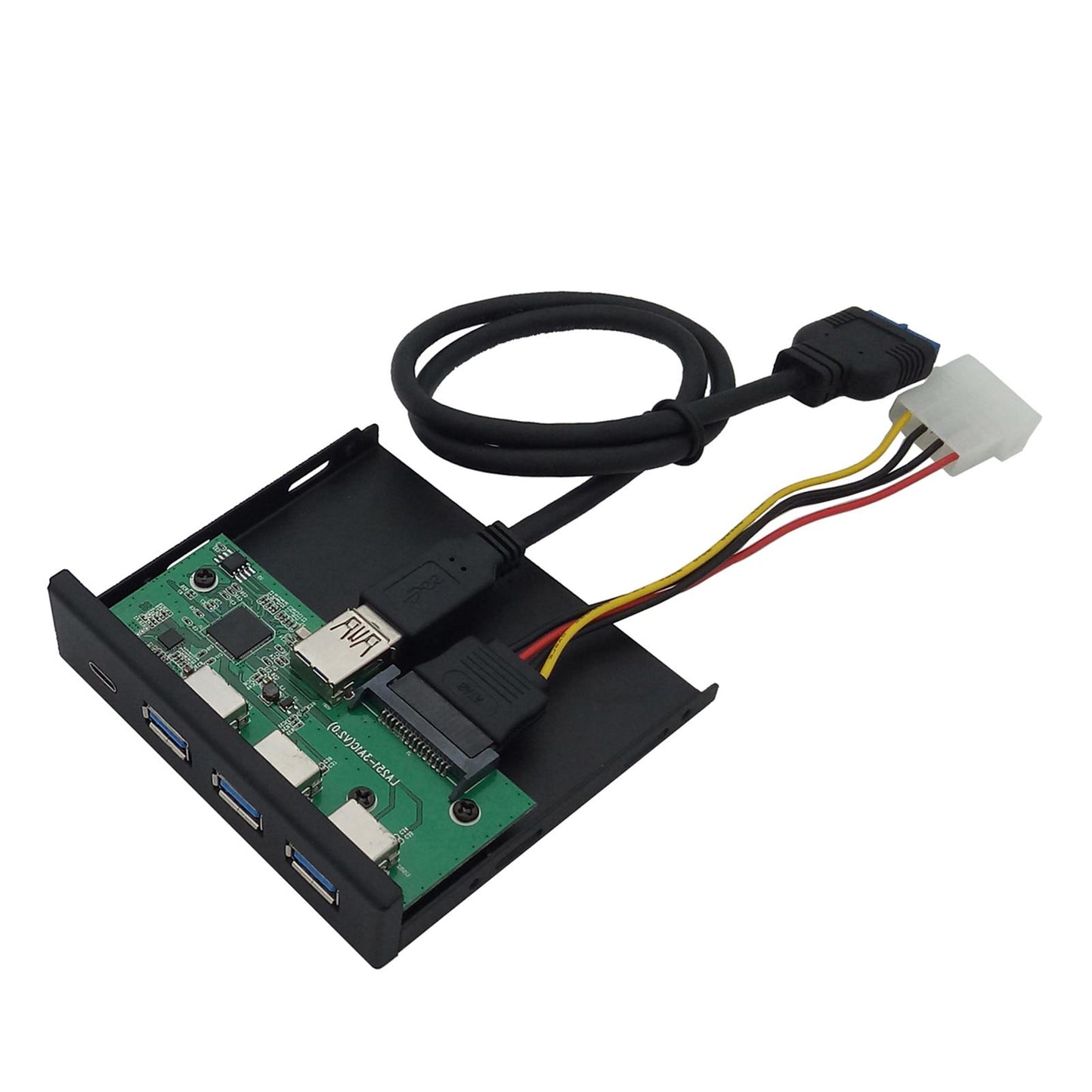 Multi-Port PC Front Panel Internal USB3.0 Type-C Hub Expansion Board