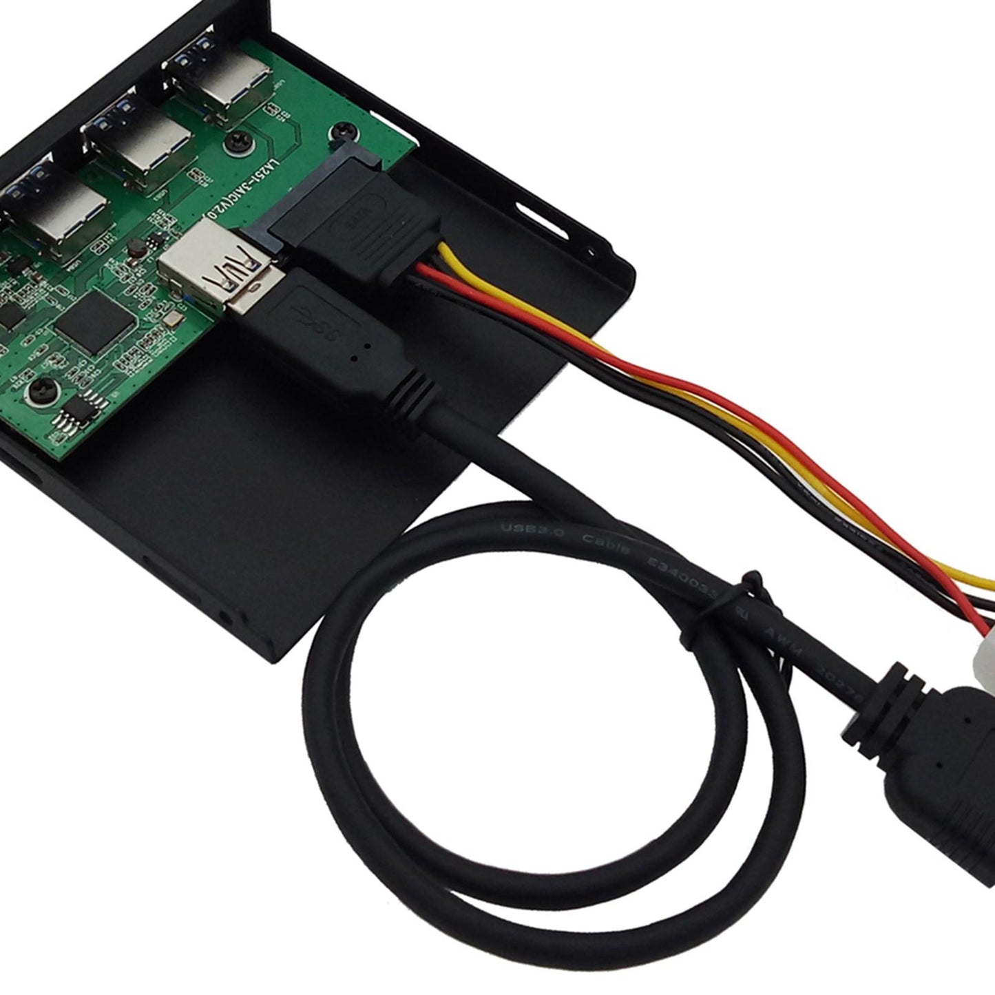 Multi-Port PC Front Panel Internal USB3.0 Type-C Hub Expansion Board