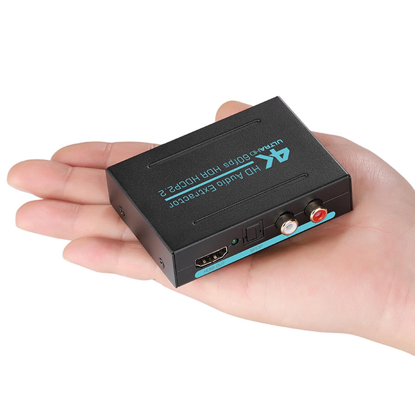 4K HD HDMI 2.0 HDCP 2.2 Audio Extractor Splitter Adapter Converter