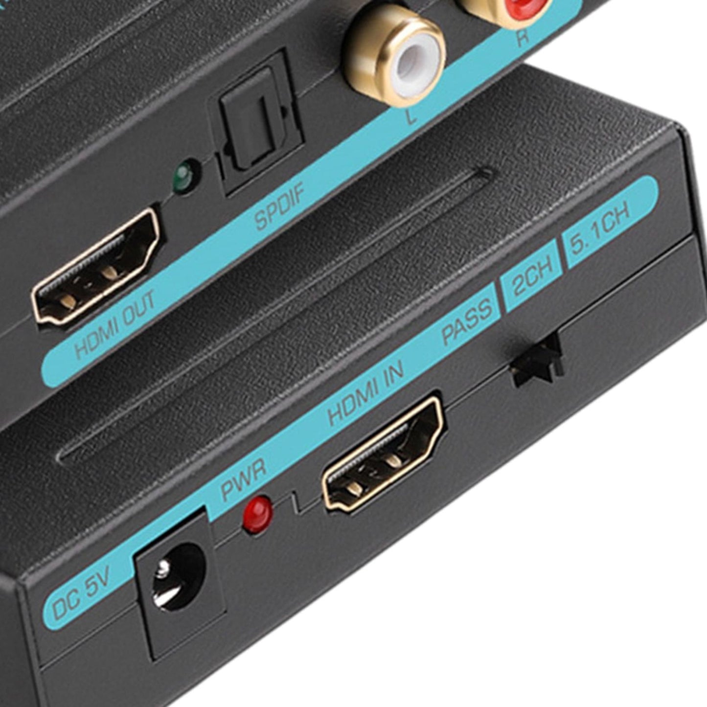 4K HD HDMI 2.0 HDCP 2.2 Audio Extractor Splitter Adapter Converter