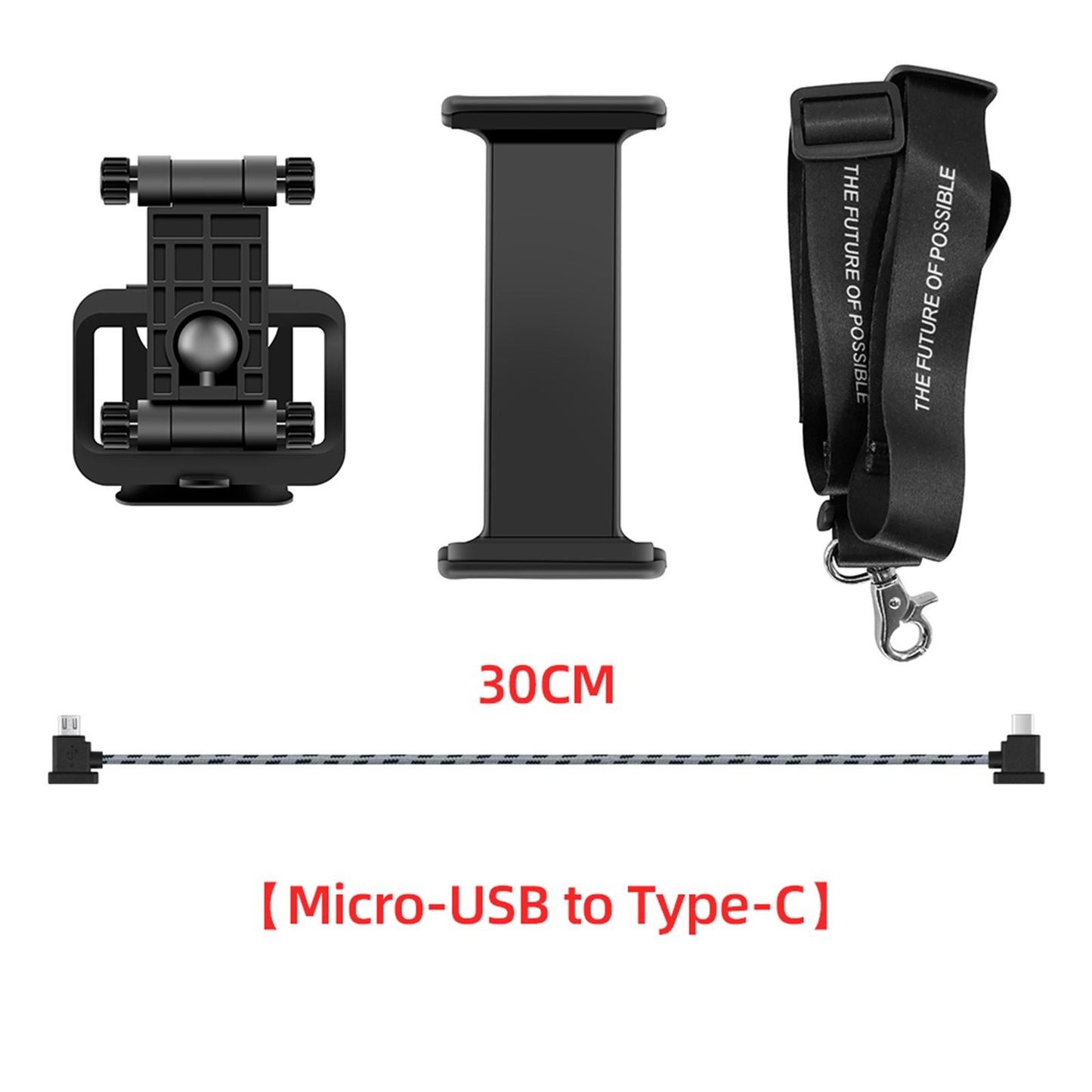 Data Cable for Mavic Air Remote Controller Drone to TYPE-C and bracket