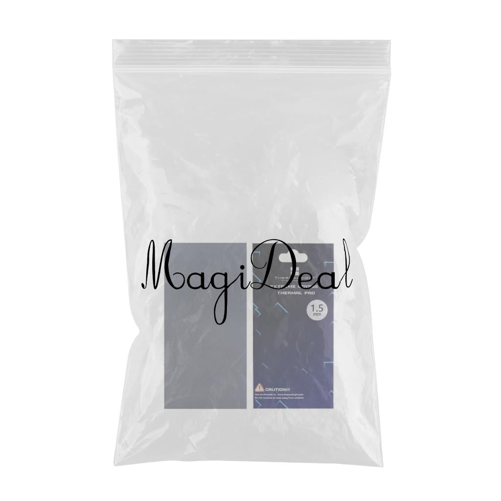 Silicone Thermal Pad 12.8 W/mK Heat Resistance Simple for PC Laptop Heatsink 1.5mm