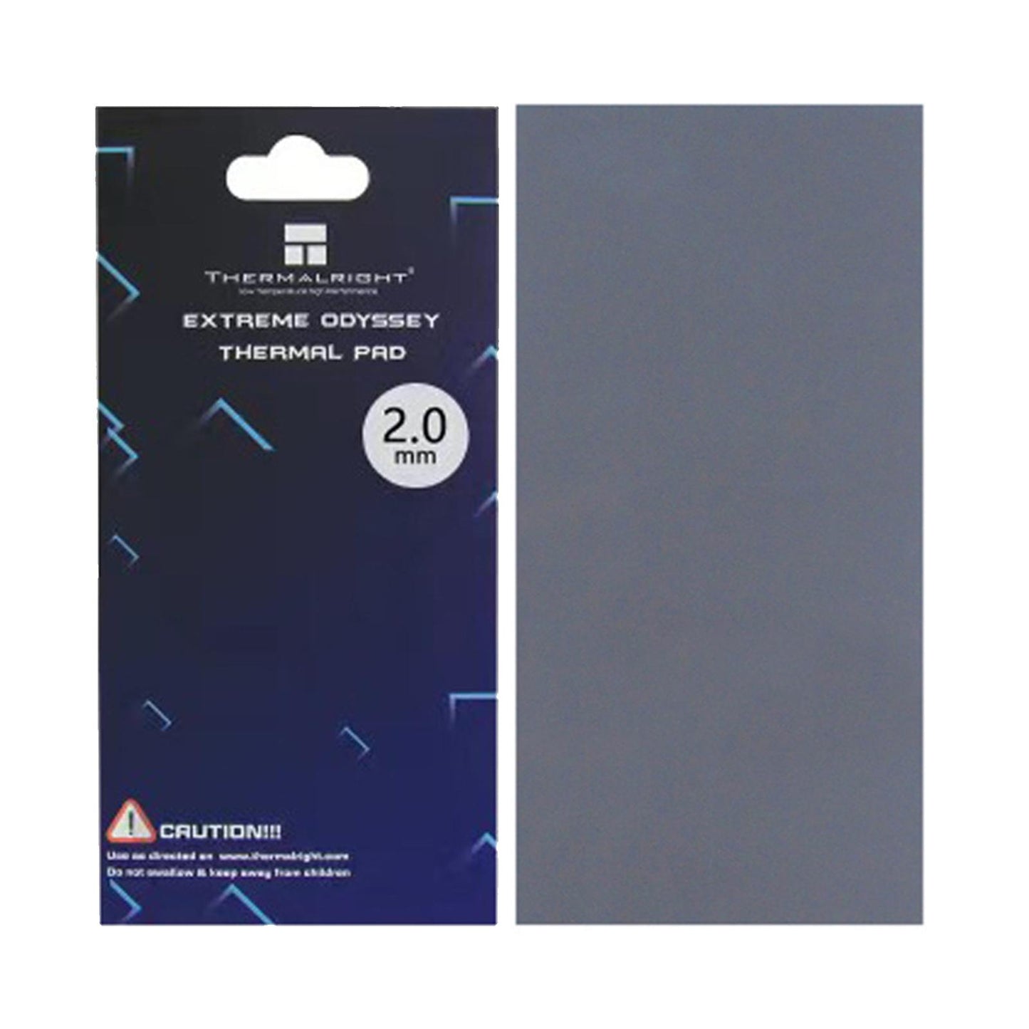 Silicone Thermal Pad 12.8 W/mK Heat Resistance Simple for PC Laptop Heatsink 2.0mm