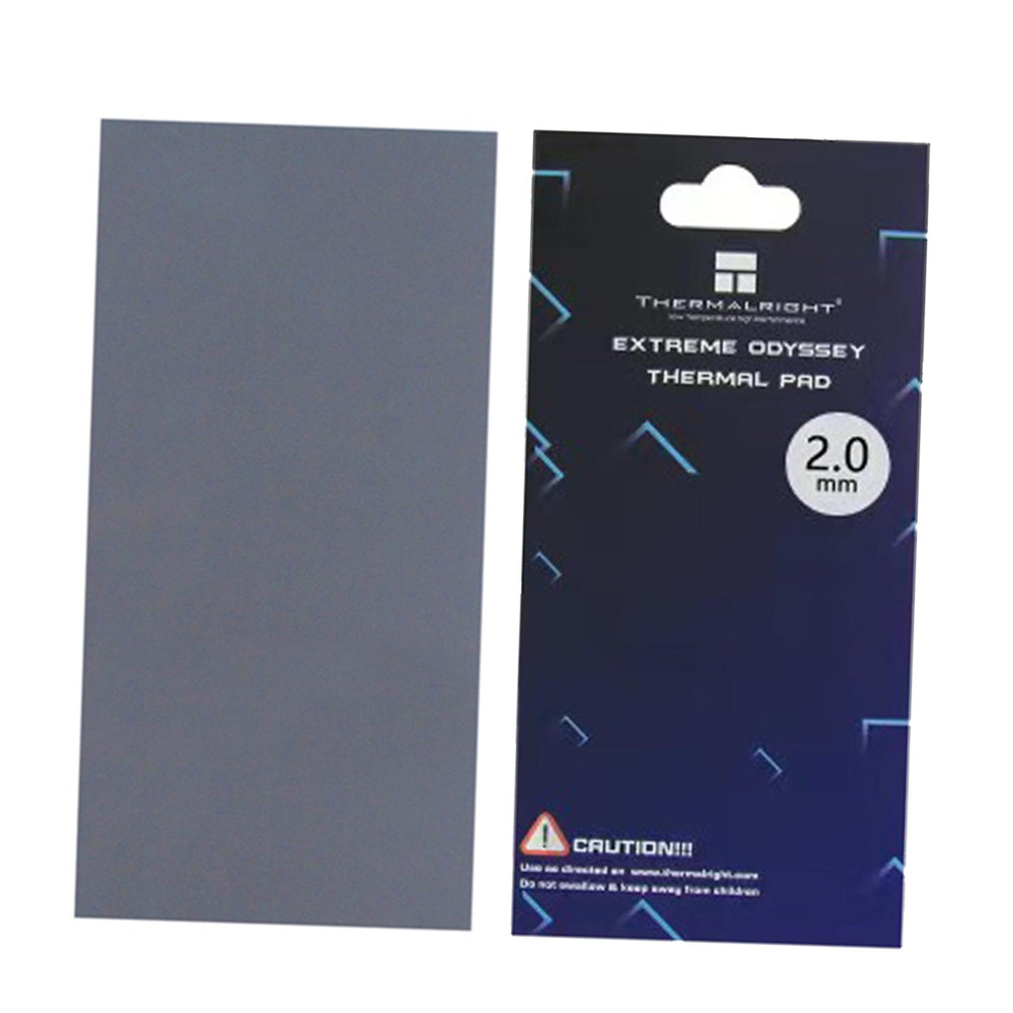 Silicone Thermal Pad 12.8 W/mK Heat Resistance Simple for PC Laptop Heatsink 2.0mm