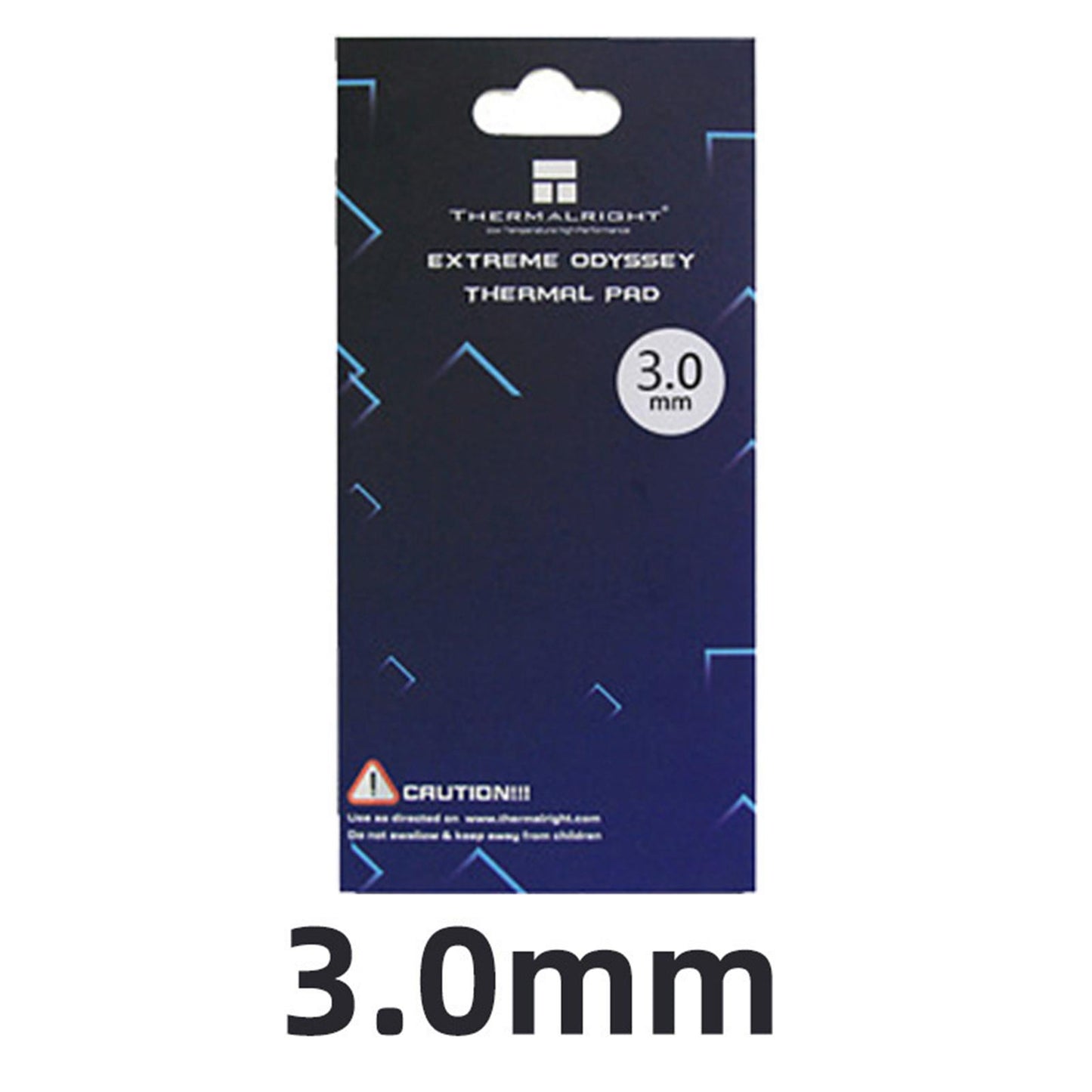 Silicone Thermal Pad 12.8 W/mK Heat Resistance Simple for PC Laptop Heatsink 3.0mm