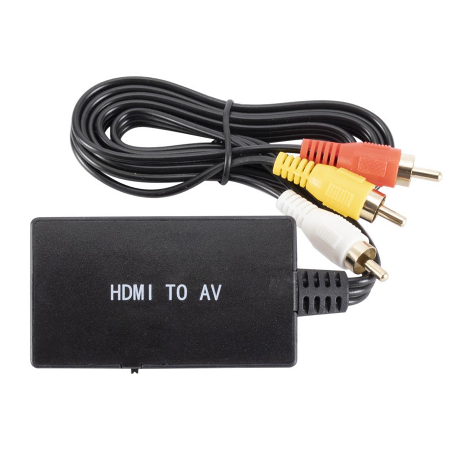 HDMI to AV Converter Video Audio Supports NTSC 1080P for Stick TV HD Box