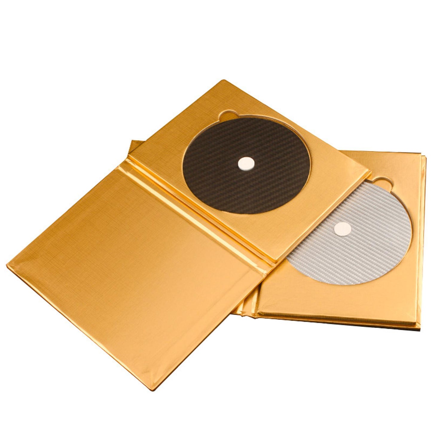 CD Stabilizer Tuning Mat HIFI Buffer Pads DVD Disc Up Tray Black