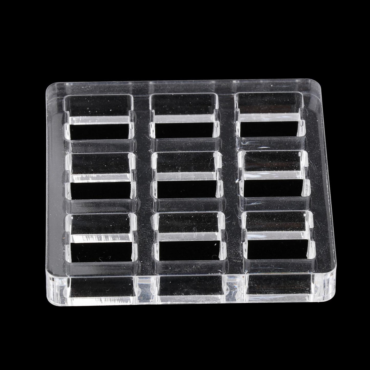 Clear Switch Tester Base Acrylic Plate for Cherry Mx Switch 3x3 board
