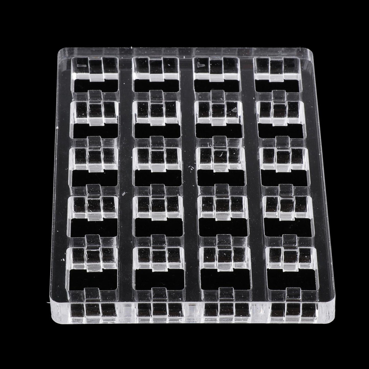 Clear Switch Tester Base Acrylic Plate for Cherry Mx Switch 4x5 board