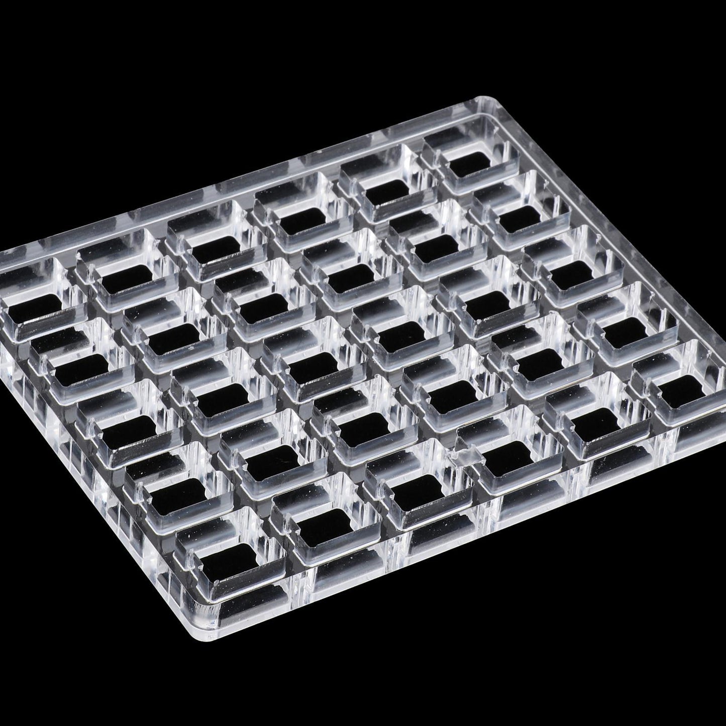 Clear Switch Tester Base Acrylic Plate for Cherry Mx Switch 5x6 board