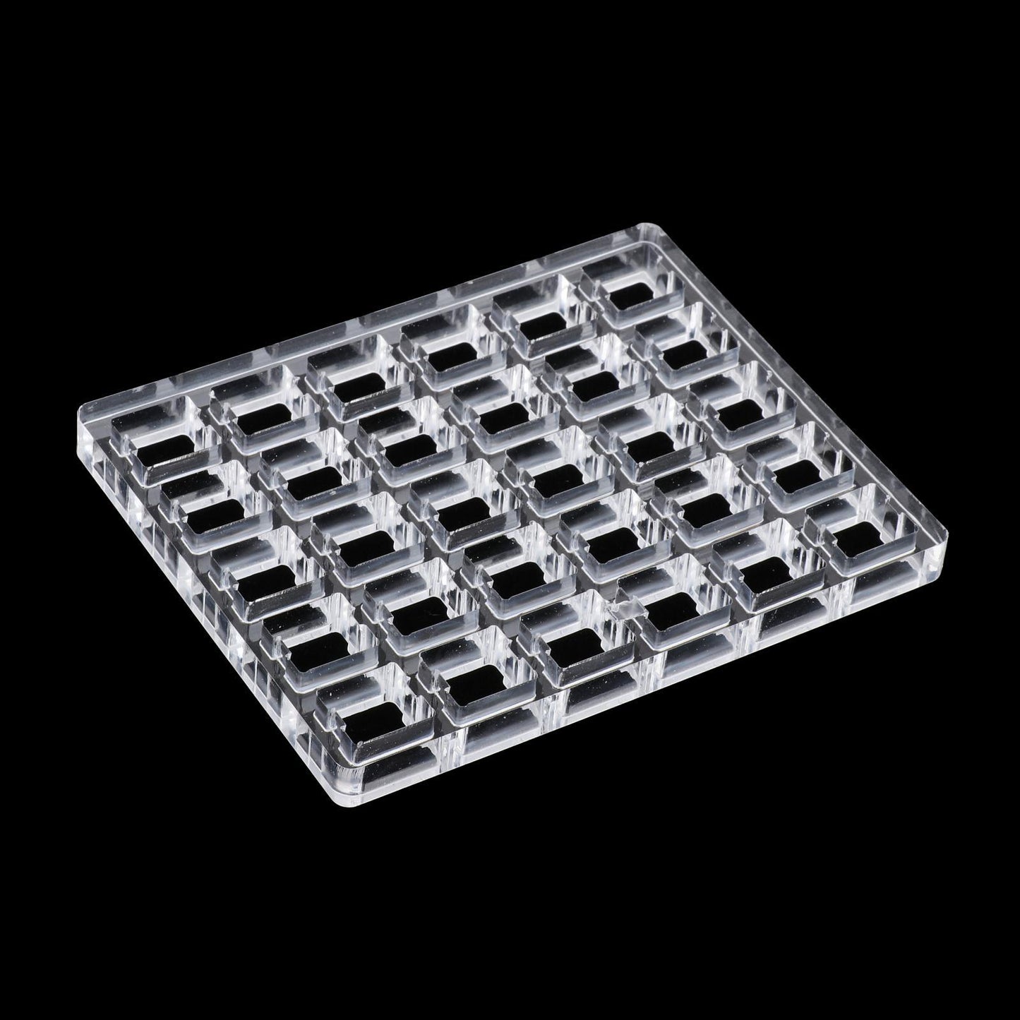 Clear Switch Tester Base Acrylic Plate for Cherry Mx Switch 5x6 board