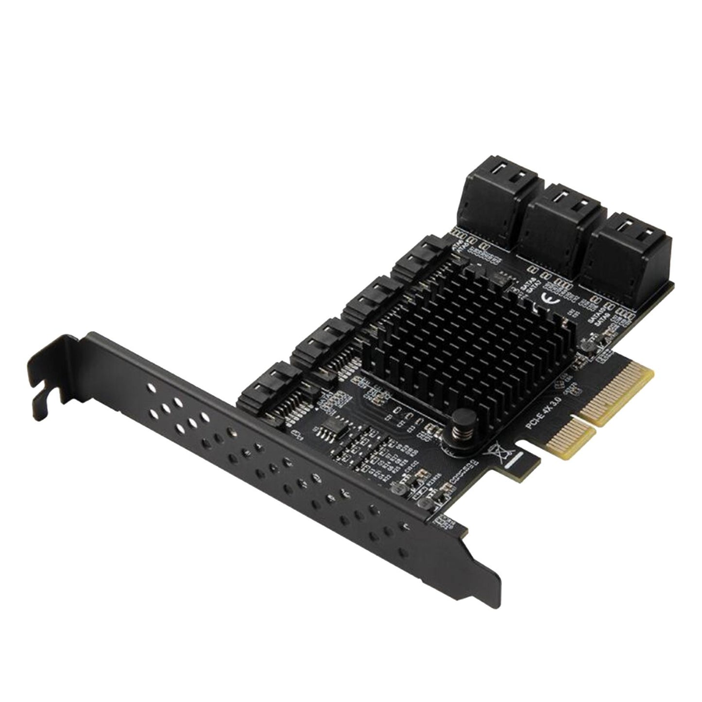PCIE 4X to SATA3.0 Expansion Card Adapter As System Disk for Windows JMB5xx