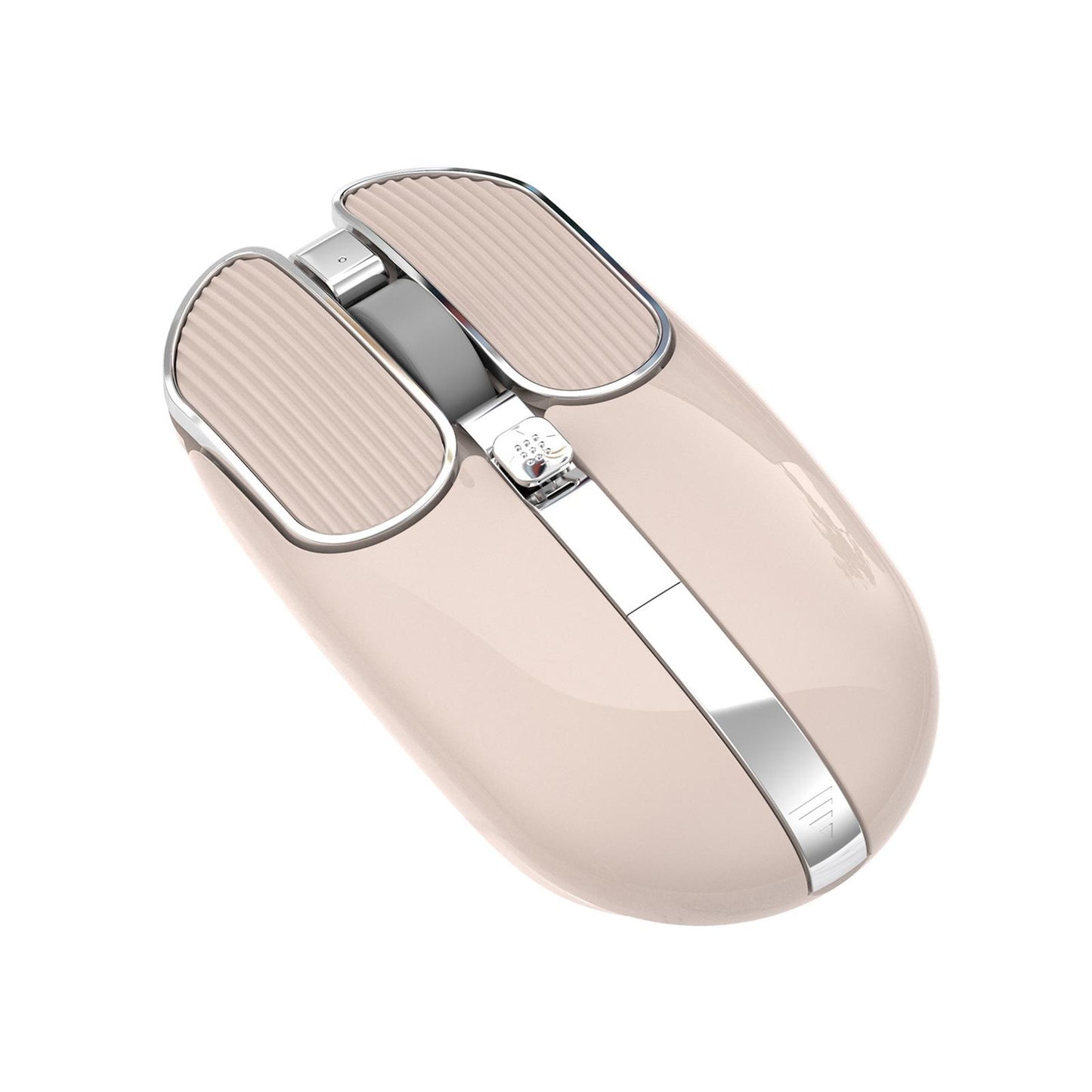 NEW 2.4G Wireless Silence Gaming Mouse Ergonomic Rechargeable 8 Button Mice Milk Tea