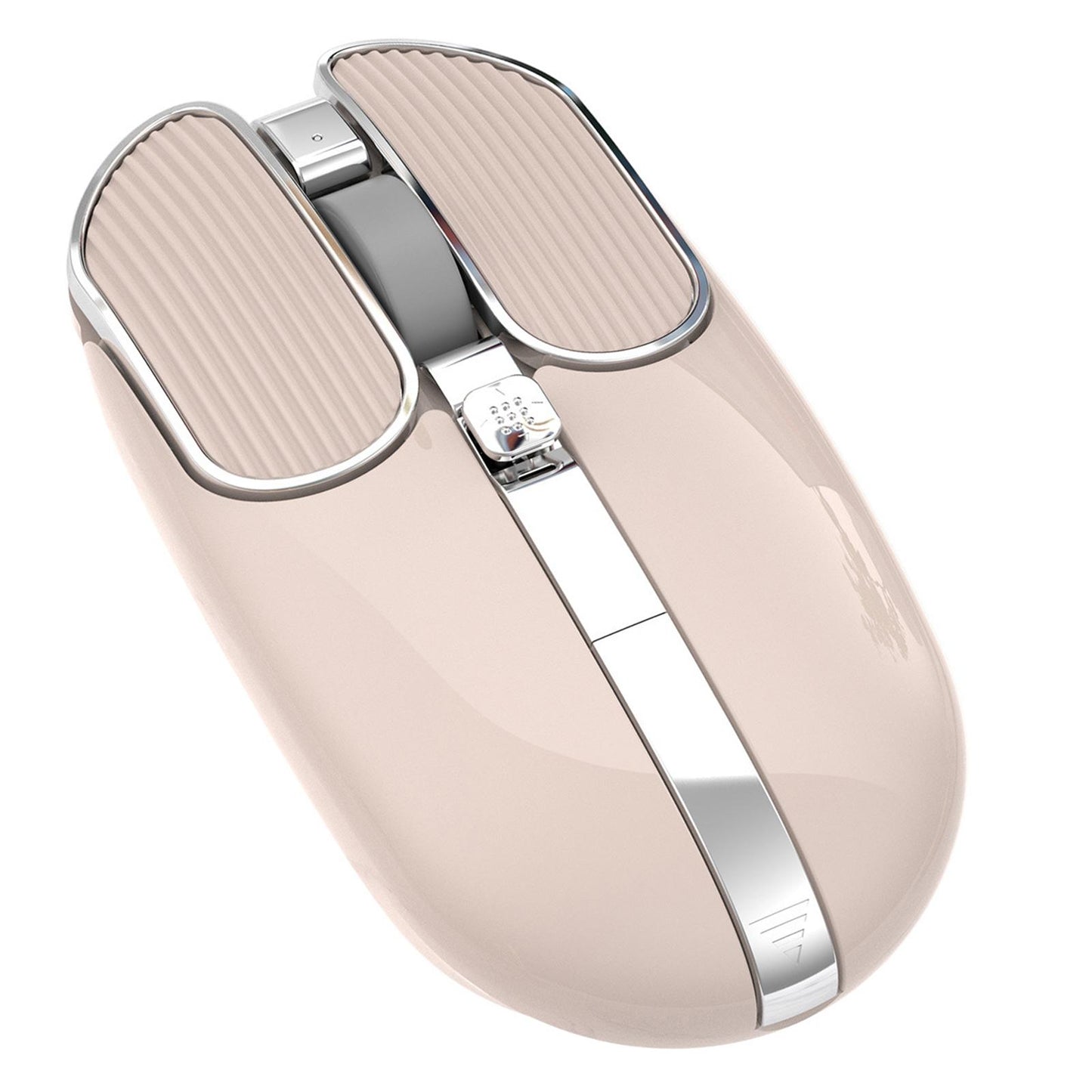 NEW 2.4G Wireless Silence Gaming Mouse Ergonomic Rechargeable 8 Button Mice Milk Tea