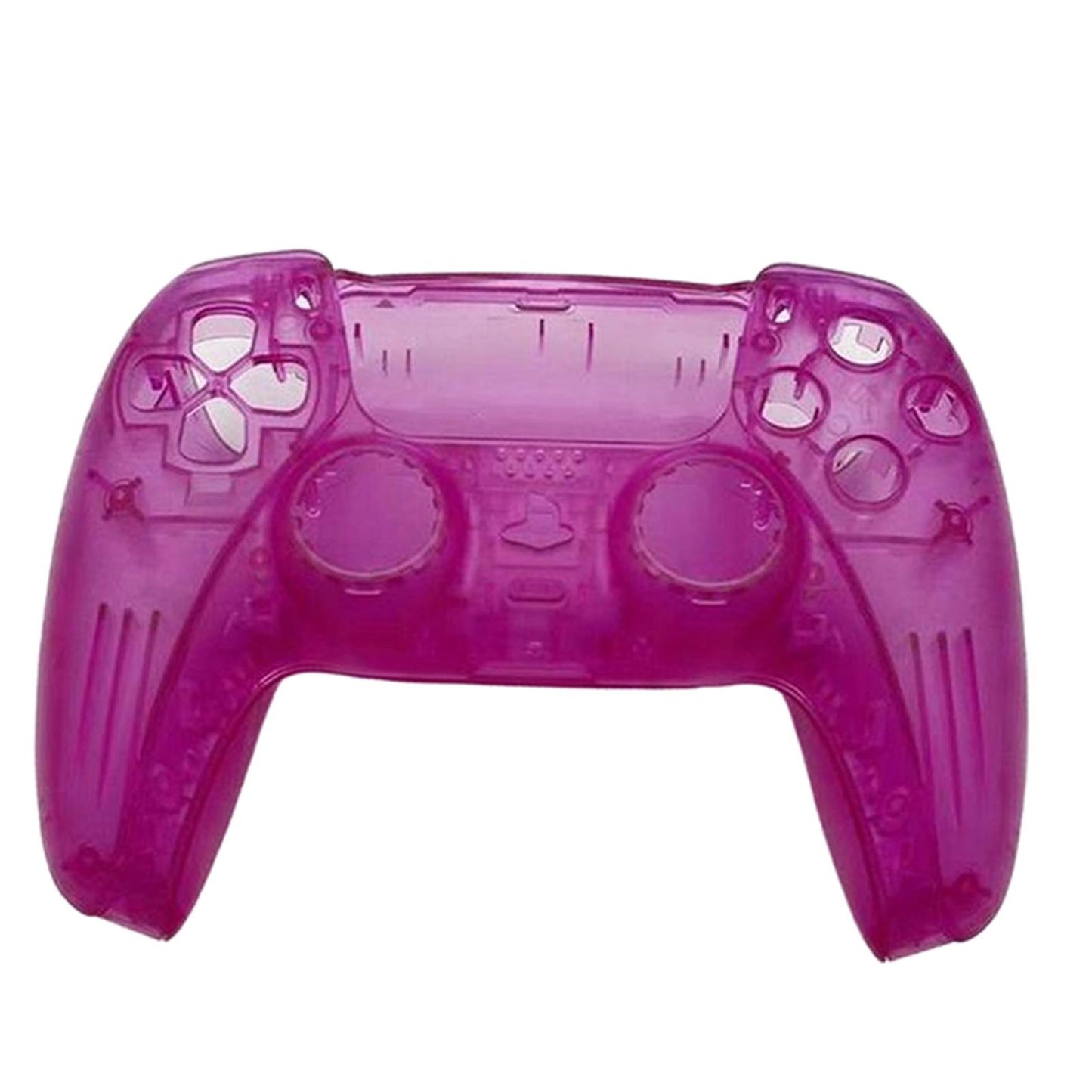 Transparent Gamepad Cover Touch Pad Cover For PS5 Controller Purple